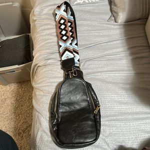 Backpack Purse small black